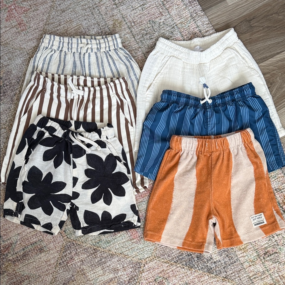 Zara Kids Assorted shorts sz6